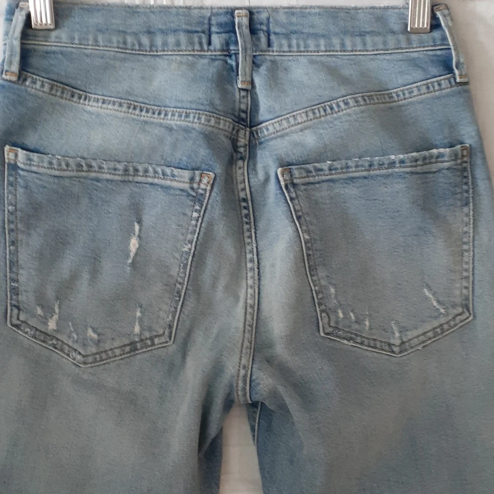 AGOLDE distressed blue jeans size 26 - Picture 13 of 16